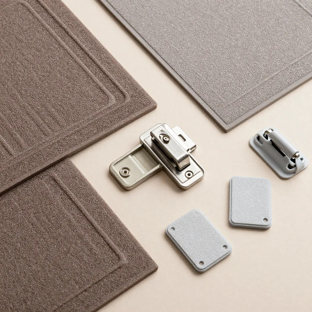 Preparation phase showing tools and materials laid out